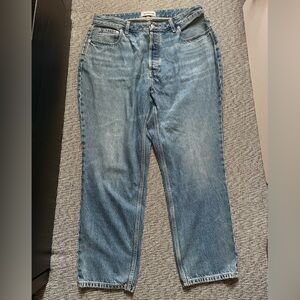 Everlane Blue Straight Jeans Versatile Casual Style